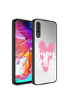 Galaxy A70 Kılıf Aynalı Desenli Kamera Korumalı Parlak NVTH Mirror Kapak - Fragile