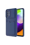 Galaxy A72 Kılıf NVTH Kartix Kapak - Koyu Mor