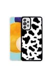 Galaxy A72 Kılıf NVTH M-Fit Desenli Kapak - Cow No1