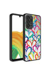 Galaxy A73 Kılıf Aynalı Desenli Kamera Korumalı Parlak NVTH Mirror Kapak - Süper Anne
