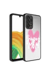 Galaxy A73 Kılıf Aynalı Desenli Kamera Korumalı Parlak NVTH Mirror Kapak - Süper Anne