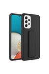 Galaxy A73 Kılıf NVTH Qstand Kapak - Siyah