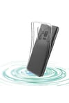 Galaxy J8 Kılıf NVTH Süper Silikon Kapak - Renksiz