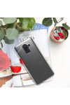 Galaxy J8 Kılıf NVTH Süper Silikon Kapak - Renksiz