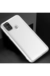 Galaxy M21 Kılıf NVTH Kamera Korumalı Süper Silikon Kapak - Renksiz