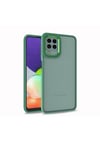 Galaxy M22 Kılıf NVTH Flora Kapak - Mavi