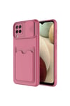 Galaxy M22 Kılıf NVTH Kartix Kapak - Lila