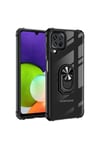Galaxy M22 Kılıf NVTH Mola Kapak - Siyah