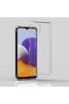 Galaxy M22 Kılıf NVTH Nitro Anti Shock Silikon - Renksiz