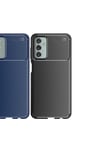 Galaxy M23 Kılıf NVTH Negro Silikon Kapak - Lacivert