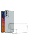 Galaxy M23 Kılıf NVTH Süper Silikon Kapak - Renksiz