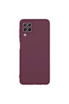 Galaxy M32 Kılıf NVTH Mara Lansman Kapak - Koyu Mor