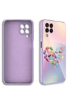 Galaxy M33 Kılıf Kamera Korumalı Desenli Sert Silikon NVTH Epoksi Kapak - NO3