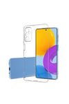 Galaxy M52 Kılıf NVTH Süper Silikon Kapak - Renksiz