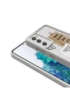 Galaxy S20 FE Kılıf Kamera Korumalı Baskılı Arka Yüzey NVTH Klas Kapak - Açık Kahve
