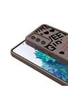 Galaxy S20 FE Kılıf Kamera Korumalı Baskılı Arka Yüzey NVTH Klas Kapak - Koyu Kahve