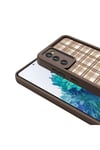 Galaxy S20 FE Kılıf Kamera Korumalı Baskılı Arka Yüzey NVTH Klas Kapak - Açık Kahve