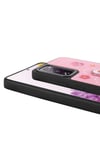 Galaxy S20 FE Kılıf Parlayan Kabartmalı İkonik Figürlü NVTH Amas Silikon Kapak - Pembe