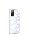 Galaxy S20 FE Uyumlu NVTH M-Blue Desenli Kılıf-Cow No2