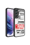 Galaxy S21 FE Uyumlu Aynalı Desenli Kamera Korumalı Parlak NVTH Mirror Kılıf-Fragile