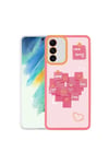 Galaxy S21 FE Uyumlu NVTH M-Fit Desenli Kılıf-Love Story No2