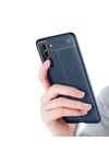 Galaxy S22 Kılıf NVTH Niss Silikon Kapak - Lacivert