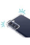 Galaxy S22 Plus Uyumlu NVTH Kamera Korumalı Nitro Anti Shock Silikon-Renksiz