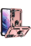 Galaxy S22 Plus Uyumlu NVTH Vega Kılıf-Rose Gold