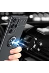 Galaxy S22 Ultra Uyumlu NVTH Ravel Silikon Kılıf-Kırmızı
