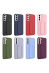 Galaxy S22 Uyumlu NVTH Qstand Kılıf-Kırmızı