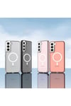 Galaxy S22 Uyumlu NVTH Tacsafe Wireless Kılıf-Renksiz