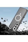 Galaxy S22 Uyumlu NVTH Tacsafe Wireless Kılıf-Renksiz