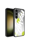 Galaxy S23 Plus Uyumlu Aynalı Desenli Kamera Korumalı Parlak NVTH Mirror Kılıf-Yazı