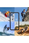 Galaxy S23 Ultra Uyumlu NVTH 1-1 Su Geçirmez Uyumlu NVTH-Siyah