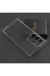 Galaxy S23 Ultra Uyumlu NVTH Süper Silikon Kılıf-Renksiz