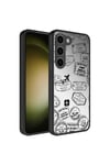Galaxy S23 Uyumlu Aynalı Desenli Kamera Korumalı Parlak NVTH Mirror Kılıf-Seyahat