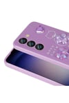 Galaxy S23 Uyumlu Kabartma Figürlü Parlak NVTH Toys Silikon Kılıf-Beyaz