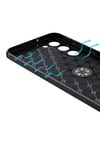Galaxy S23 Uyumlu NVTH Ravel Silikon Kılıf-Mavi