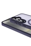 Galaxy S24 FE Kılıf Magsafe Şarj Özellikli Mat Arka Yüzey NVTH Sio Kapak - Lacivert
