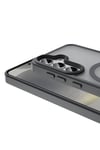 Galaxy S24 Plus Kılıf Magsafe Şarj Özellikli Mat Arka Yüzey NVTH Sio Kapak-Koyu Mor