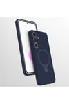 Galaxy S25 FE Kılıf M-safe Şarj Özellikli Standlı NVTH Samara Kapak - Siyah