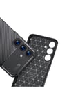 Galaxy S25 Plus Uyumlu Kılıf NVTH Negro Silikon Kapak-Siyah