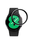 Galaxy Watch 4 44mm NVTH PMMA Pet Saat Ekran Koruyucu - Siyah