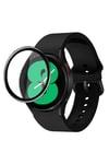 Galaxy Watch 4 44mm NVTH PMMA Pet Saat Ekran Koruyucu - Siyah