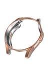 Galaxy Watch 4 Classic 42mm NVTH Watch Gard 02 Koruyucu Silikon - Rose Gold