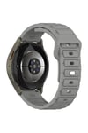 Galaxy Watch 46mm NVTH KRD-132 22mm Silikon Kordon Strap Kayış - Siyah