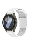 Galaxy Watch 46mm NVTH KRD-132 22mm Silikon Kordon Strap Kayış - Siyah