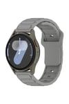 Galaxy Watch 46mm NVTH KRD-132 22mm Silikon Kordon Strap Kayış - Siyah