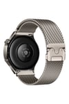Galaxy Watch 46mm NVTH KRD-25 Metal Hasır Kordon - Gri
