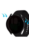 Galaxy Watch 5 44mm Sert PC Kasa ve Privacy Hayalet Ekran Koruyucu NVTH Watch Gard 32 - Siyah